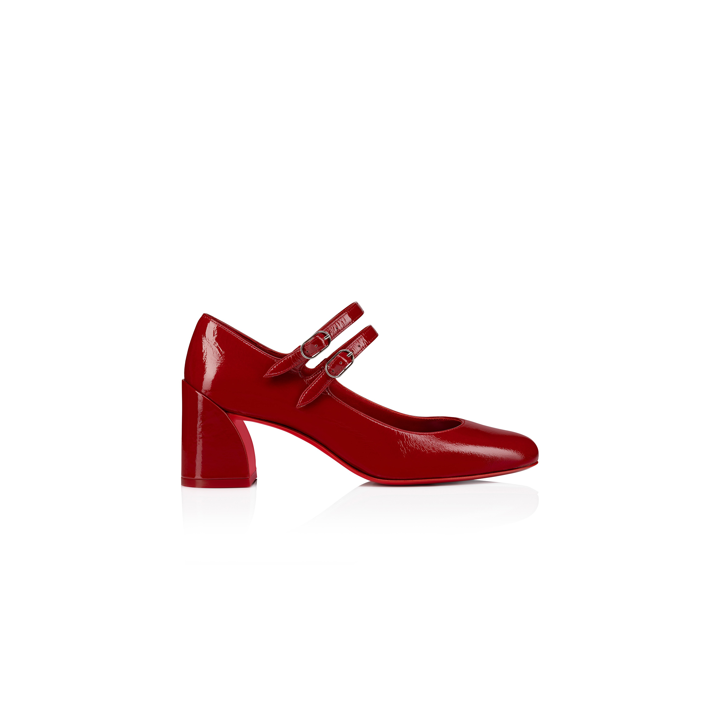 Ch**an louboutin miss jane 55 mm mary janes-vog patent leather-loubi-women 1250478r558